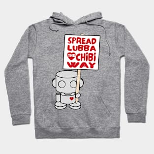 O'BOT Toy Robot (Spread Lubba the Chibi Way) Hoodie